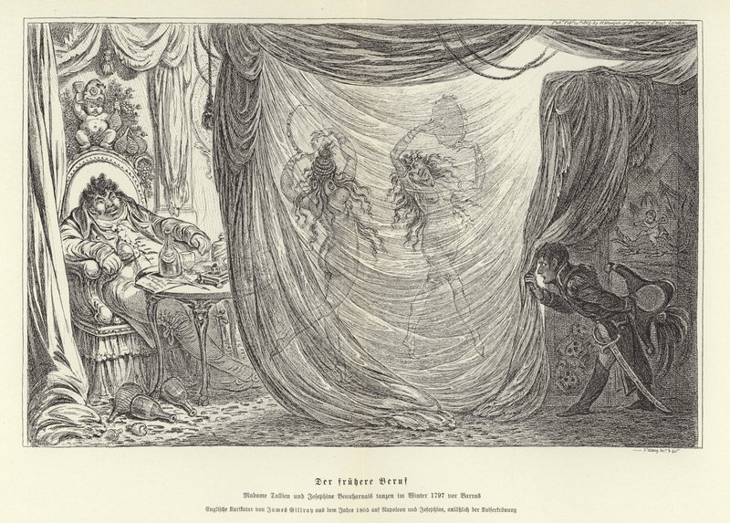 Der frühere Beruf von James Gillray