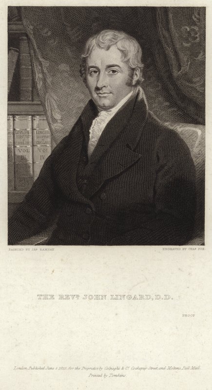 Porträt von John Lingard von James Ramsay