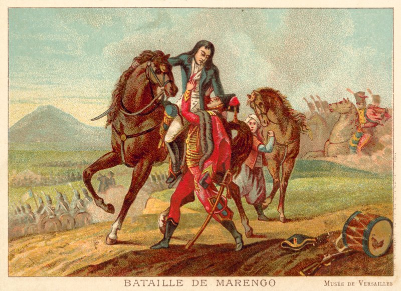 Schlacht von Marengo, Italien, 1800 von Jean Baptiste Regnault