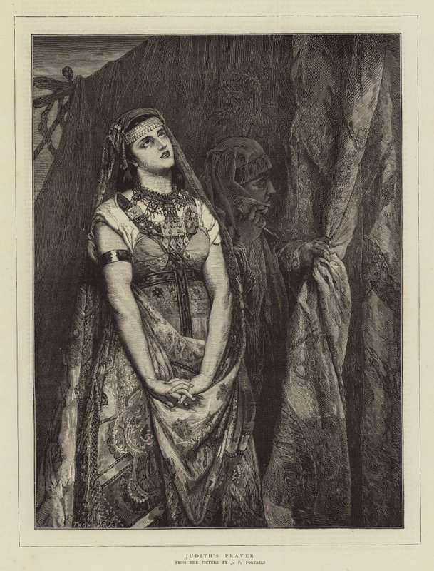 Judiths Gebet von Jean Francois Portaels