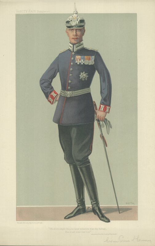 Der Kronprinz von Deutschland von Jean Baptiste Guth