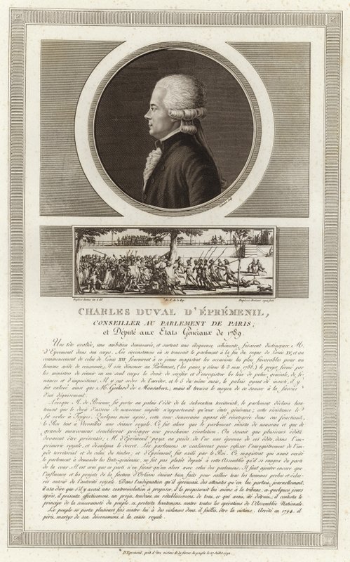 Porträt von Jean-Jacques Duval d