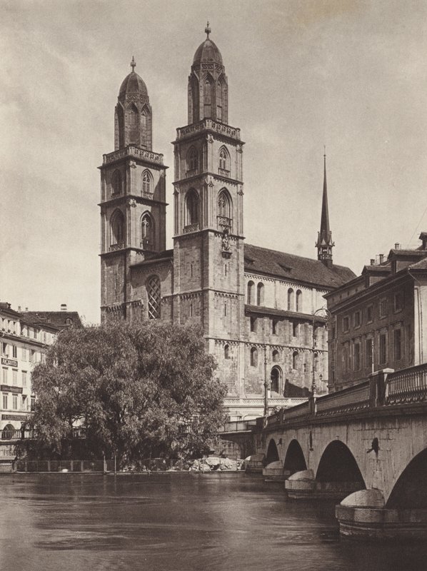 Schweiz: Zürich, das Münster von Jean Gaberell