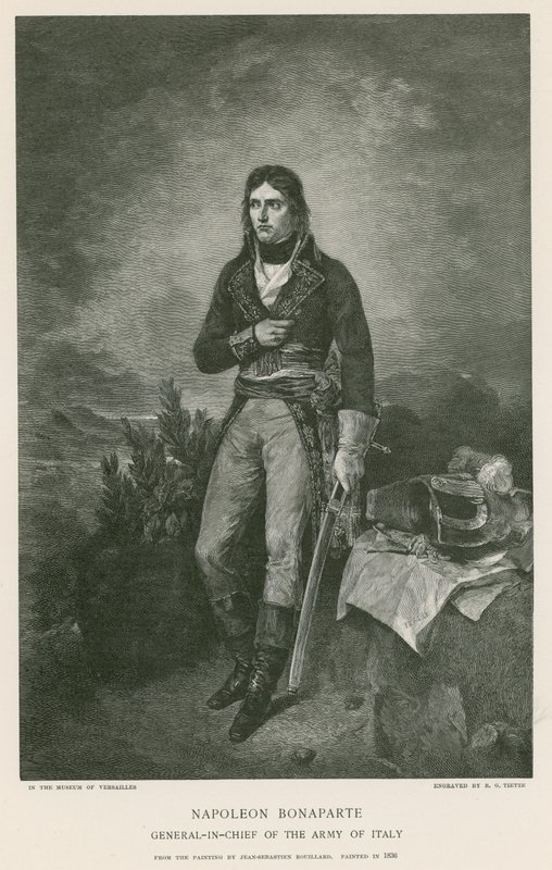 Napoleon Bonaparte von Jean Sebastien Rouillard