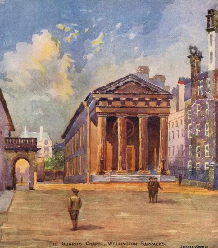 Die Kapelle der Garde, Wellington Barracks von Jessie Currie
