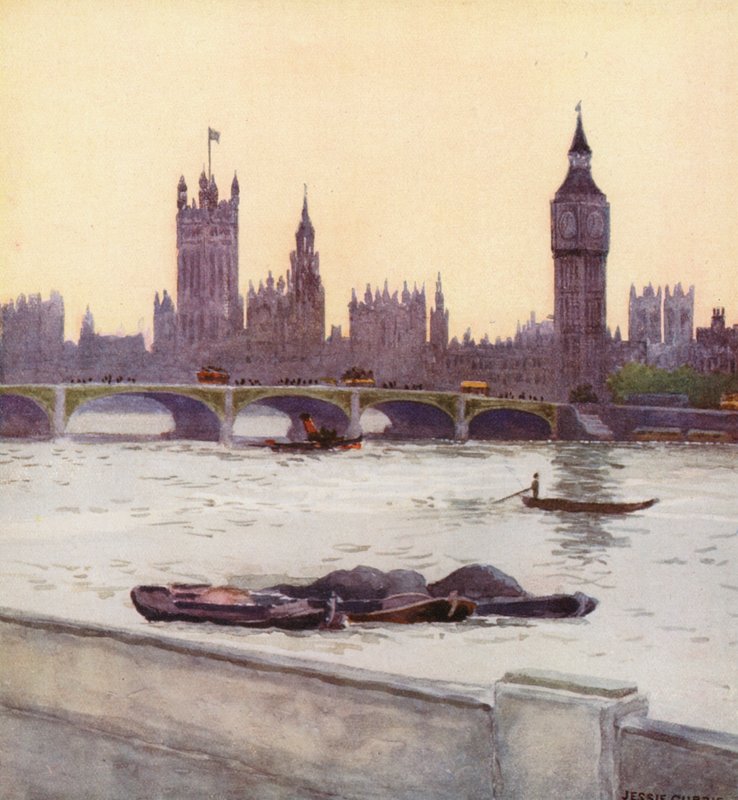 Die Houses of Parliament von Jessie Currie