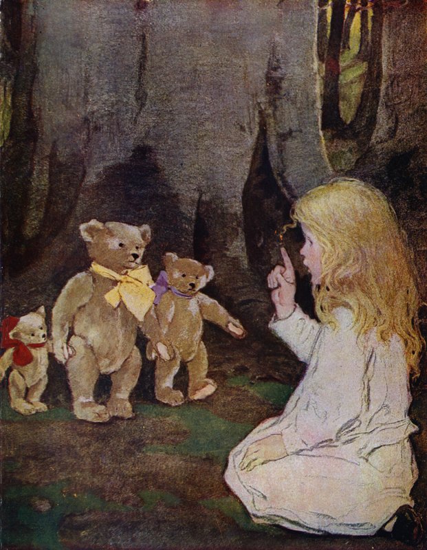 Die drei Bären von Jessie Willcox Smith