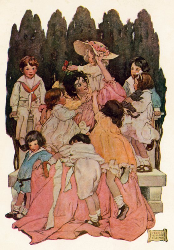 Für Tante von Jessie Willcox Smith