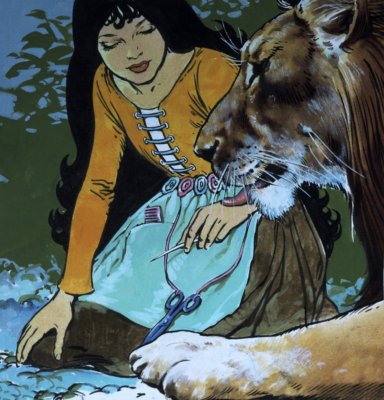 Der verzauberte Löwe von Jesus Blasco