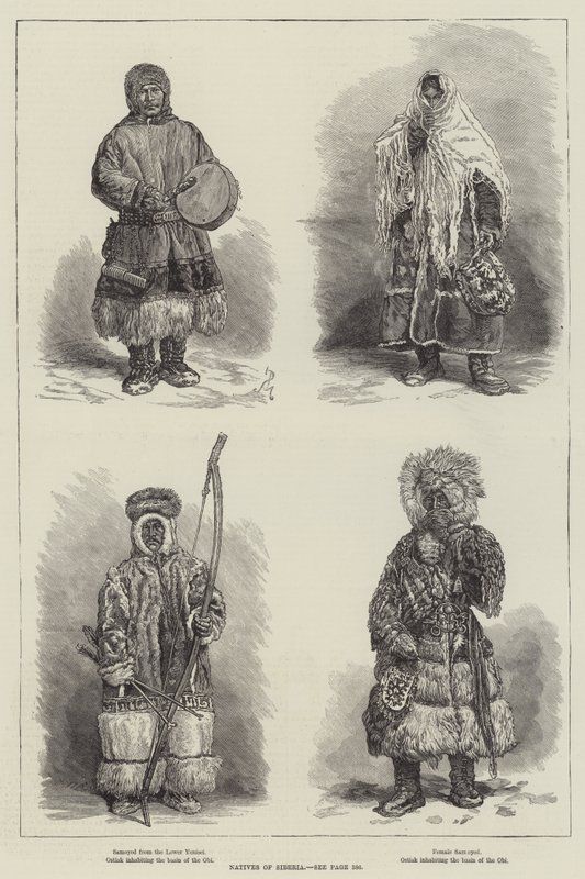 Einheimische Sibiriens von Johann Nepomuk Schonberg