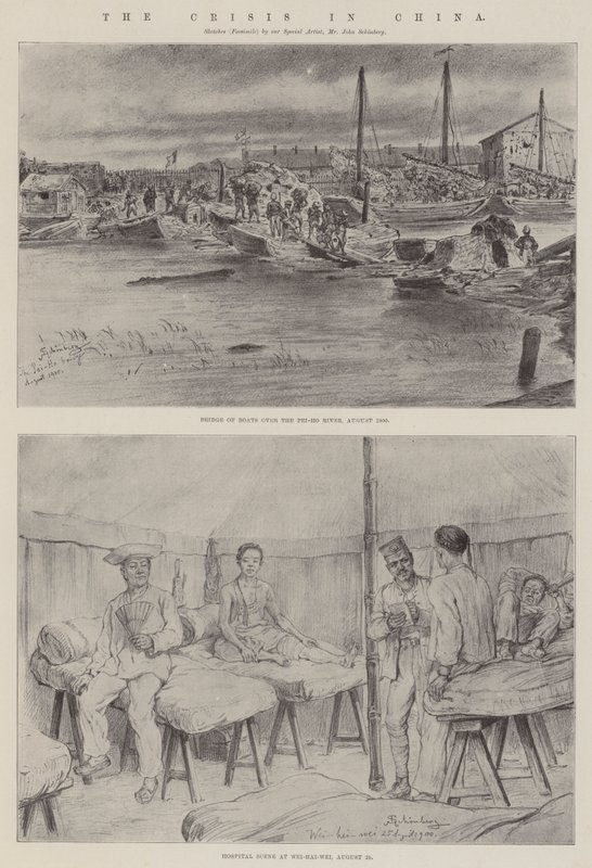 Die Krise in China von Johann Nepomuk Schonberg