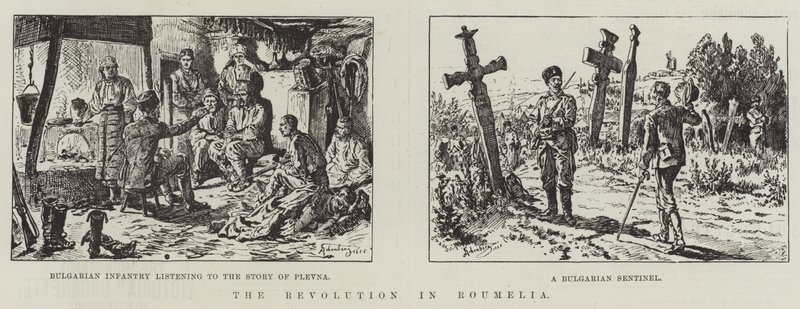 Die Revolution in Rumelien von Johann Nepomuk Schonberg
