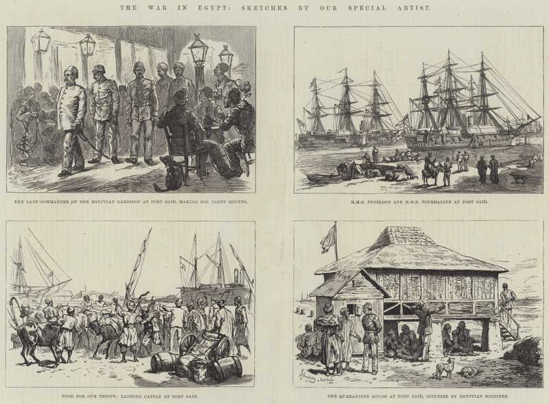 Der Krieg in Ägypten von Johann Nepomuk Schonberg