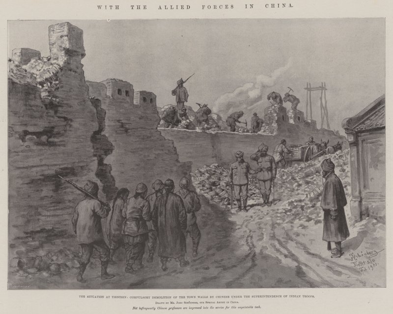 Mit den alliierten Streitkräften in China von Johann Nepomuk Schonberg