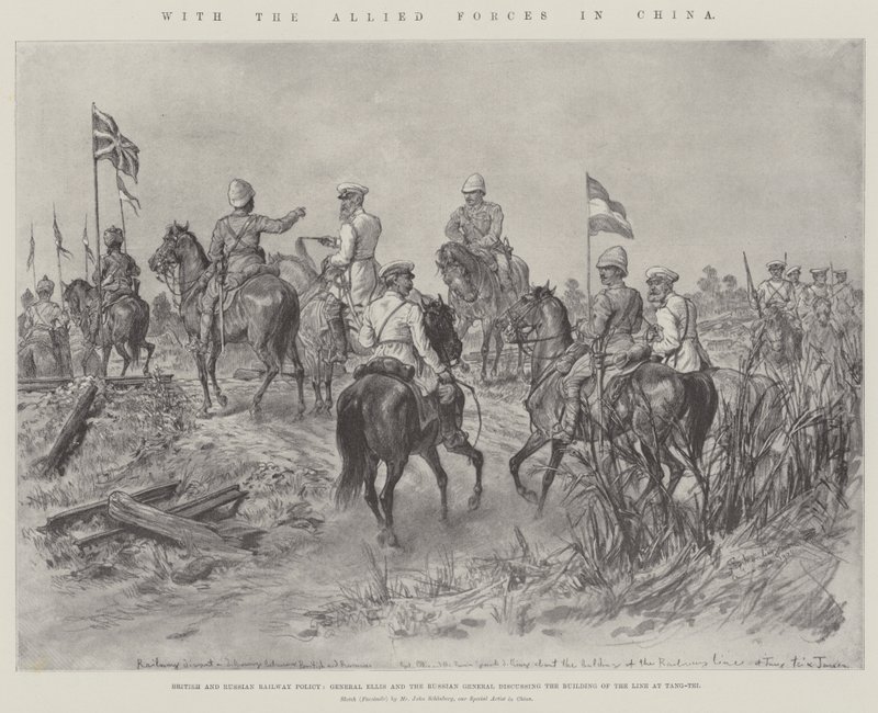 Mit den alliierten Streitkräften in China von Johann Nepomuk Schonberg