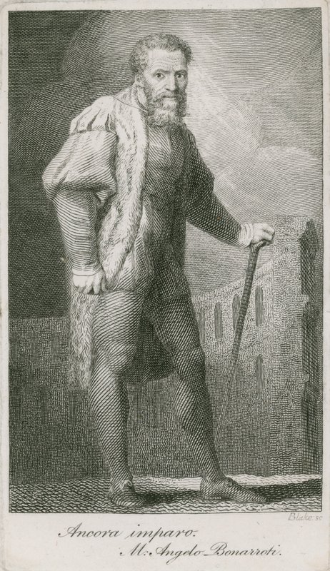 Michelangelo Buonarroti von Johann Heinrich Füssli