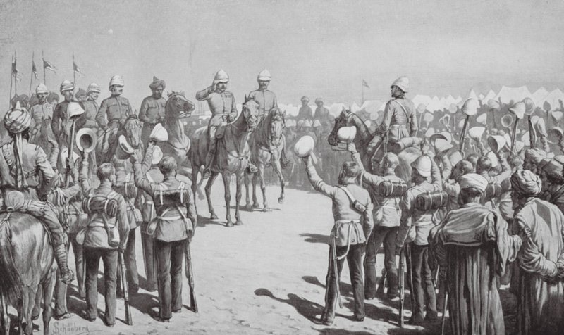 Australisches Kontingent verlässt Suakin von Johann Nepomuk (after) Schonberg