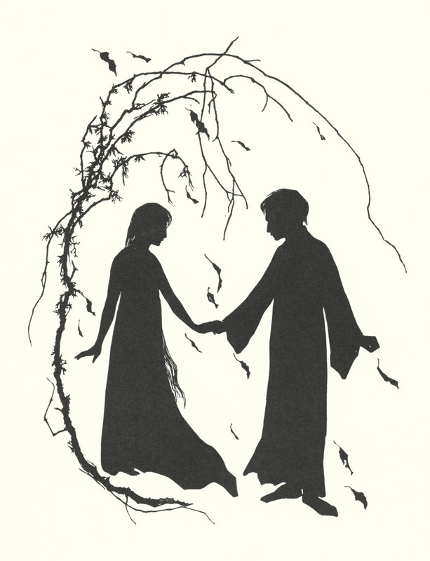 Johanna Beckmann Silhouette von Johanna Beckmann