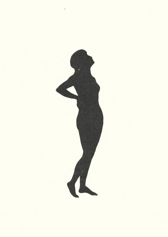 Johanna Beckmann Silhouette von Johanna Beckmann