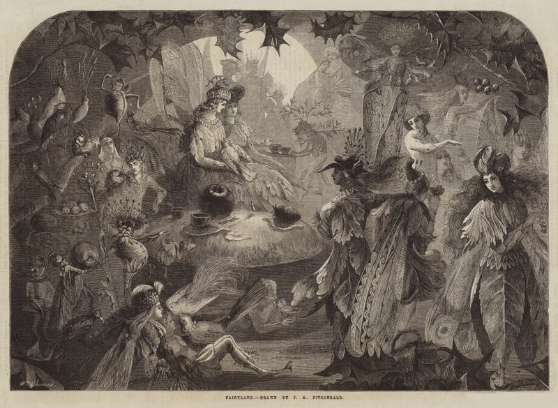 Märchenland von John Anster Fitzgerald