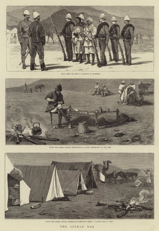Der Afghanische Krieg von John Charles Dollman