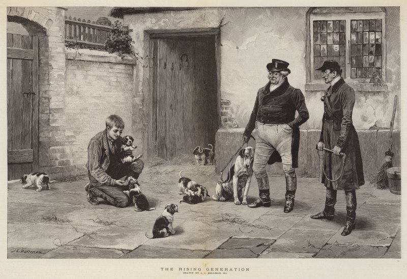 Die aufstrebende Generation von John Charles Dollman