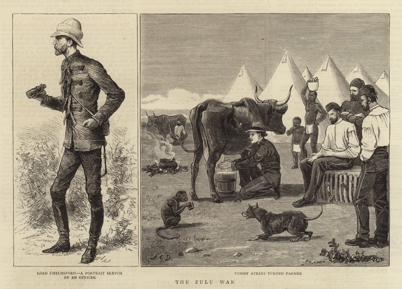 Der Zulukrieg von John Charles Dollman