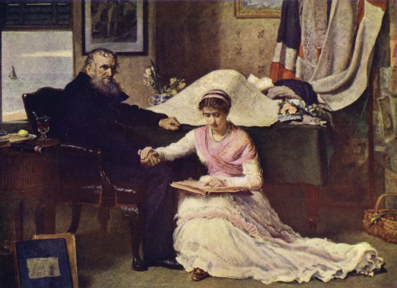 Die Nordwestpassage von John Everett Millais