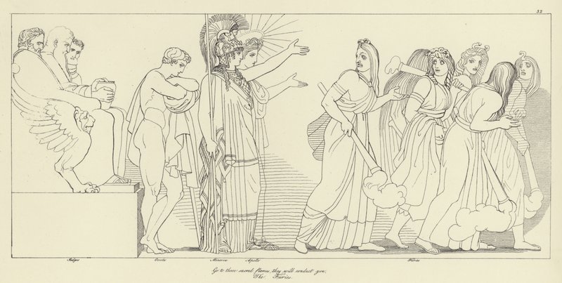 Die Furien von John Flaxman