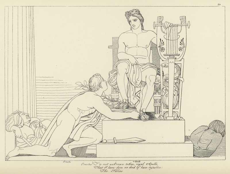 Die Furien von John Flaxman