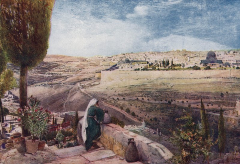 Jerusalem von John Fulleylove