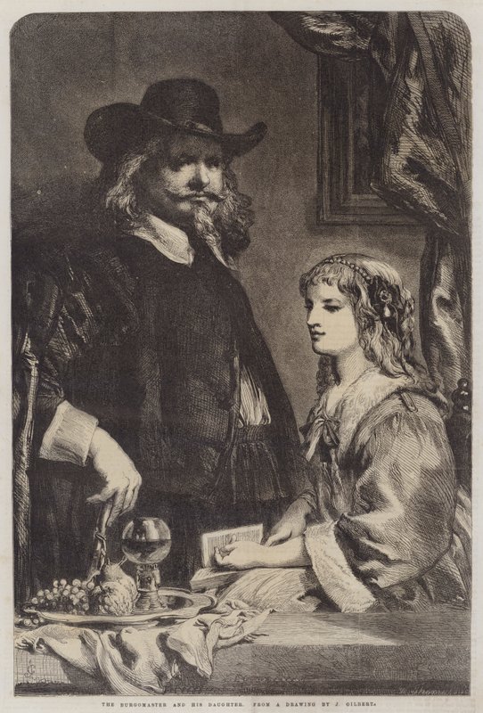 Der Bürgermeister und seine Tochter von John Gilbert