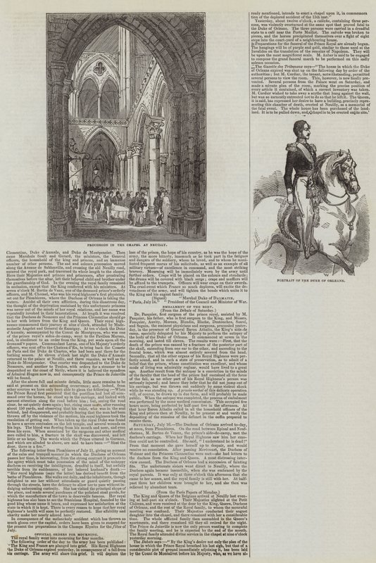 Der Herzog von Orleans von John Gilbert