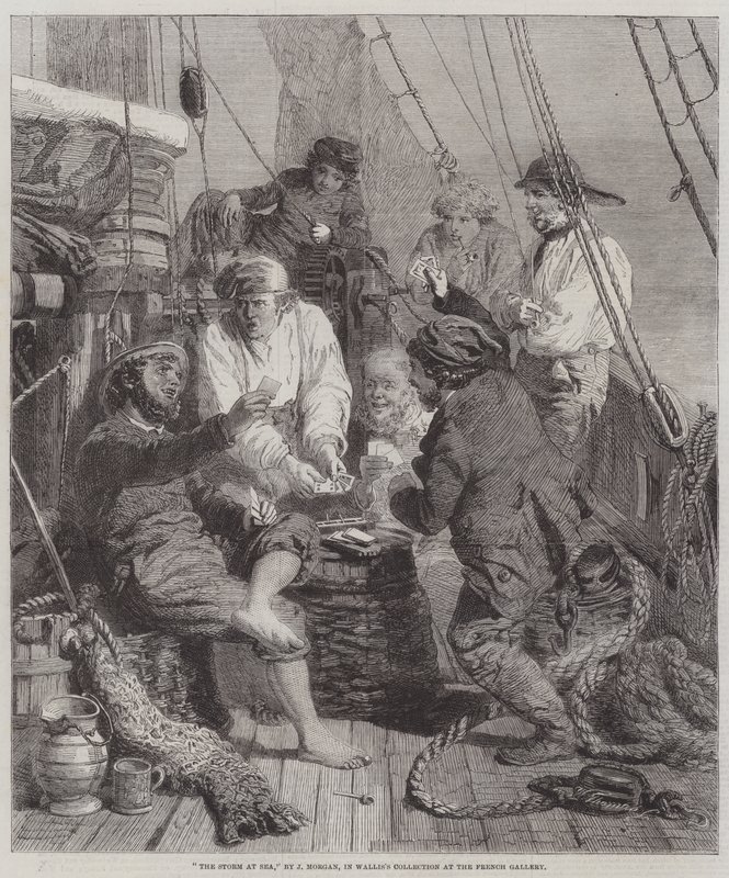 Der Sturm auf See von John Morgan