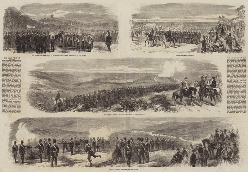 Das Scheingefecht in Brighton von John Palmer
