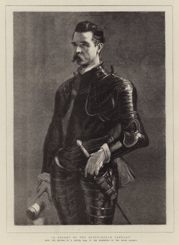 Ein Ritter des siebzehnten Jahrhunderts von John Pettie