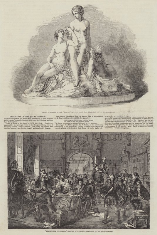 Ausstellung der Royal Academy von John Phillip