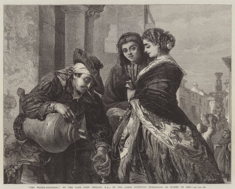 Die Wassertrinker von John Phillip