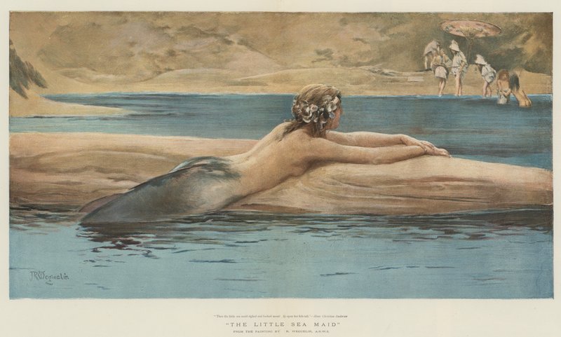 Die kleine Meerjungfrau von John Reinhard Weguelin