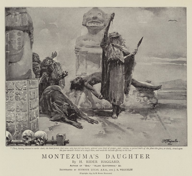Montezumas Tochter von John Seymour Lucas