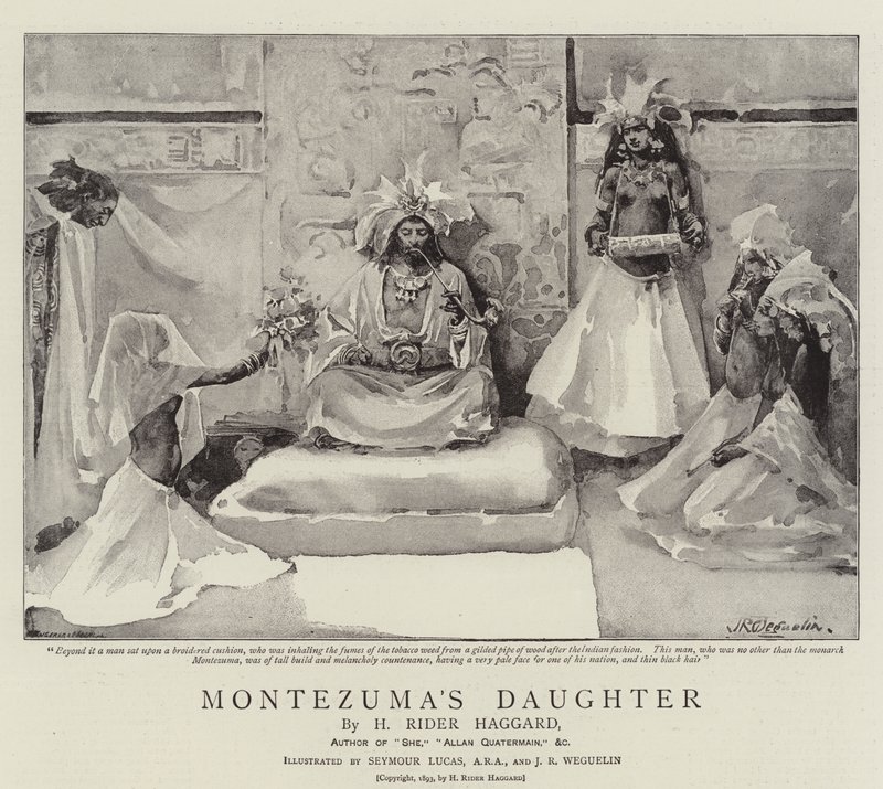 Montezumas Tochter von John Seymour Lucas