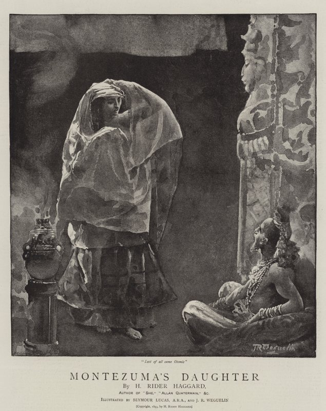 Montezumas Tochter von John Seymour Lucas