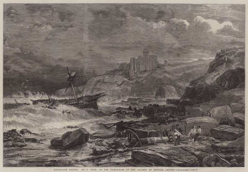 Tantallon Castle von John Syer