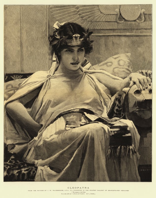 Cleopatra von John William Waterhouse