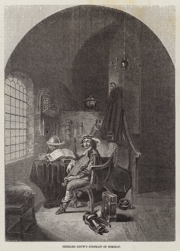 Gerhard Douws Selbstporträt von John Wykeham Archer
