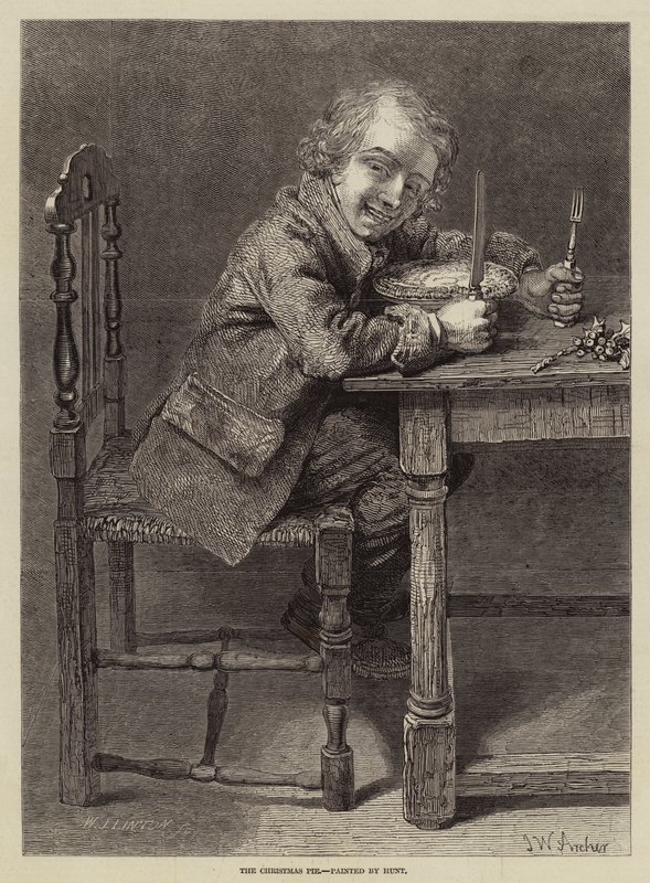 Der Weihnachtspudding von John Wykeham Archer