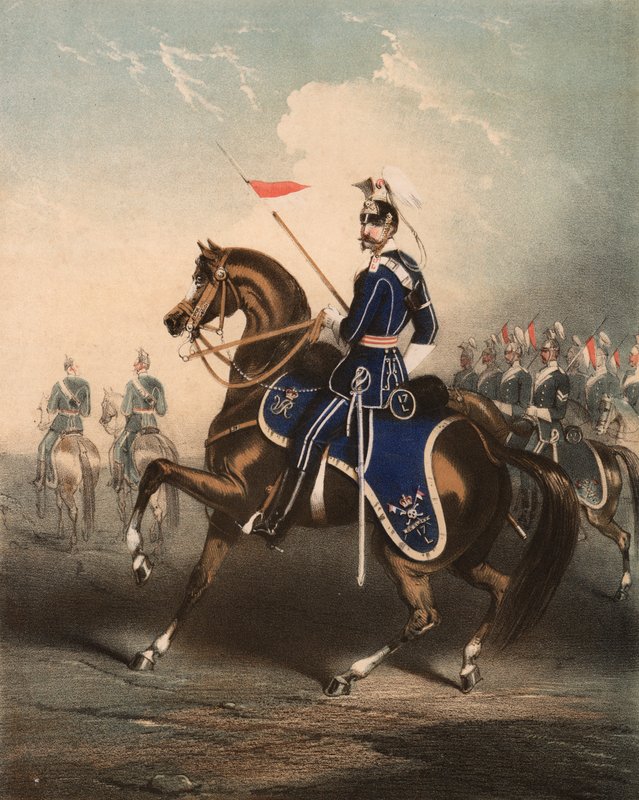Lanzenreiter von John (after) Brandard