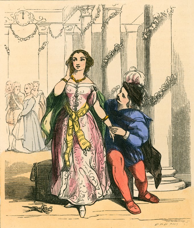 Aschenputtel auf dem Ball des Prinzen von John Absolon
