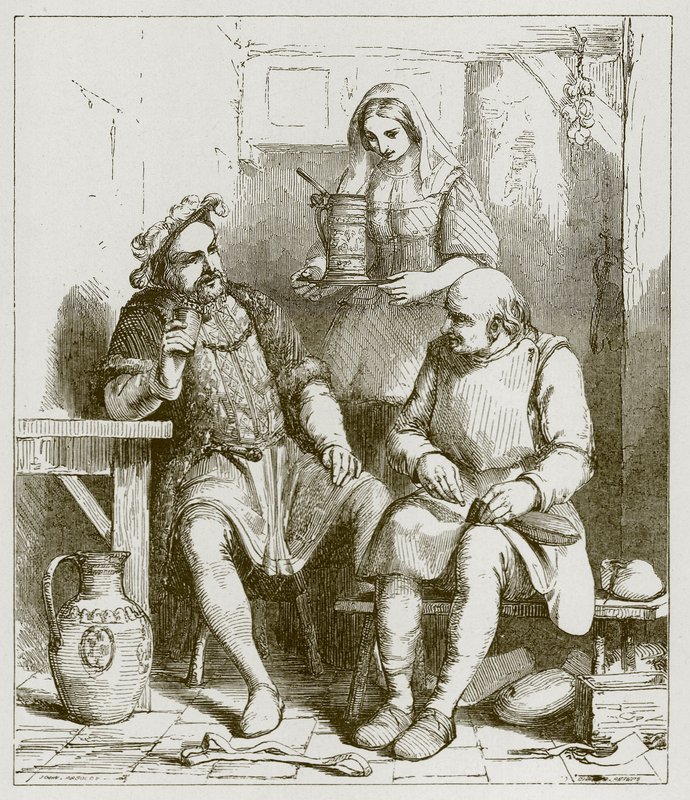 König Hal und der Schuster von John Absolon