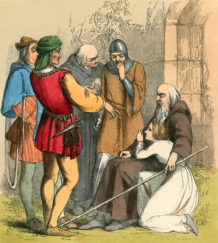 Hübsche Bessie und ihre Verehrer von John Absolon